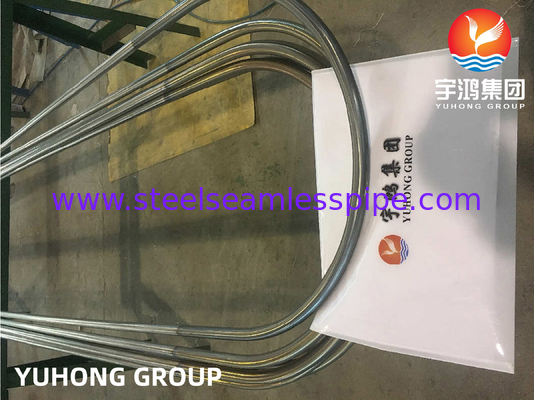 ASME SA249 TP316L 스테인리스강 U자형 튜브 열교환기