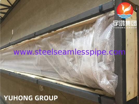 ASME SA249 TP316L 스테인리스강 U자형 튜브 열교환기