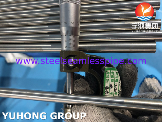 ASTM A270 TP316L 매듭 없는 아우스테니틱 SS 위생관