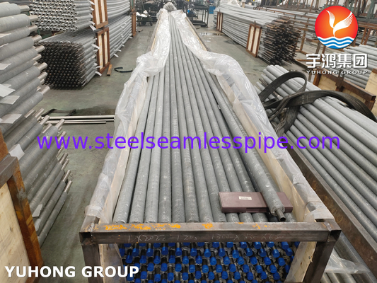 ASME SA210 Gr.A1 알루미늄 Al1060 내장 G형 핀 튜브와 수직 튜브