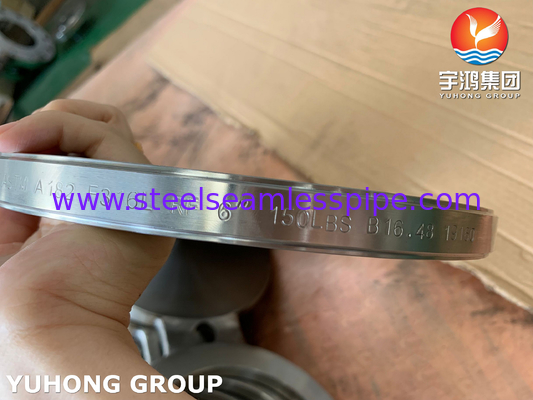 B16.48 ASTM A182 F316L 스테인리스 스틸 안경 블라인드 플랜지 그림-8 빈