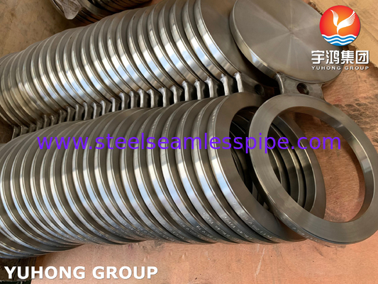 B16.48 ASTM A182 F316L 스테인리스 스틸 안경 블라인드 플랜지 그림-8 빈