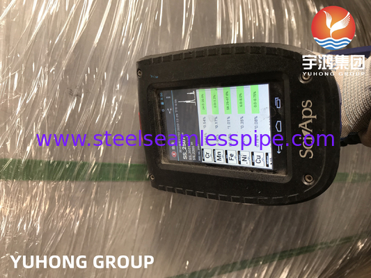 듀플렉스 알로이 스틸 퀄 티, A815 S32750 / SAF 2507 부트 웨일드 부착, 바닷물 해산 시스템