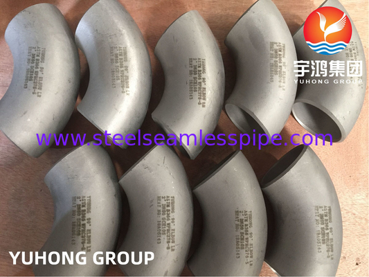 하스텔로이 C276 ASTM B366 N10276 니켈 합금 강철 부트 웰드 파이프 부착 팔꿈치 B16.9