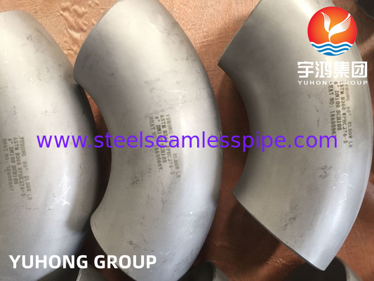 하스텔로이 C276 ASTM B366 N10276 니켈 합금 강철 부트 웰드 파이프 부착 팔꿈치 B16.9
