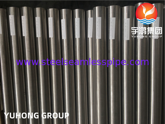ASME SB163 UNS N06601 (연금601) 니켈 합금 강철 톱니 없는 튜브