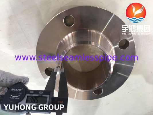 ASTM B151 C70600 구리 니켈 합금 가조 플랜지 웰드 넥 상승 얼굴 B16.5 파이프 라인을 위해