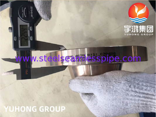 ASTM B151 C70600 구리 니켈 합금 가조 플랜지 웰드 넥 상승 얼굴 B16.5 파이프 라인을 위해