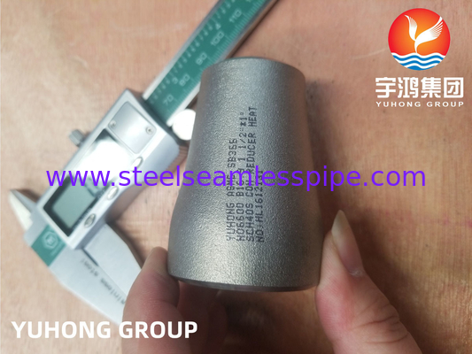 ASTM B366 인코넬 600 / UNS N06600 중심 환기 니켈 합금 부트웰드 부착