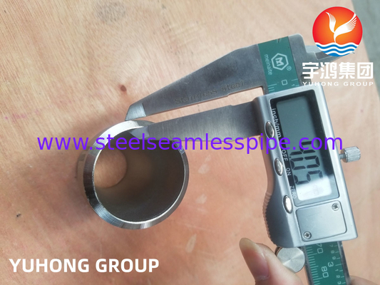 ASTM B366 인코넬 600 / UNS N06600 중심 환기 니켈 합금 부트웰드 부착
