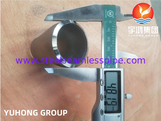 ASTM B366 인코넬 600 / UNS N06600 중심 환기 니켈 합금 부트웰드 부착