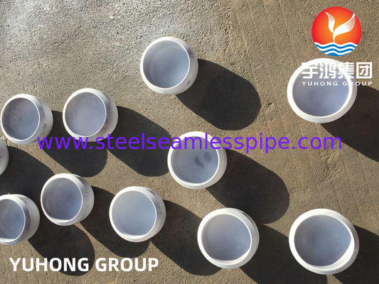 ASTM B366 인코넬 625 / UNS N06625 끝 캡 니켈 합금 강철 부트웰드 부착