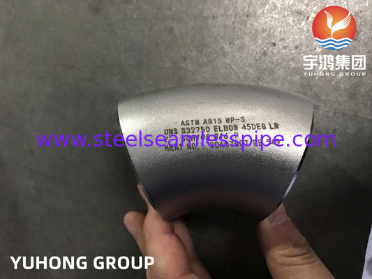ASTM A815 WP-S UNS S32750 S32760 ELBOW 90DEG LR 2'' SCH10S B16.9 가스 및 오일 파이프,공기, 증기, 석유 가스 물