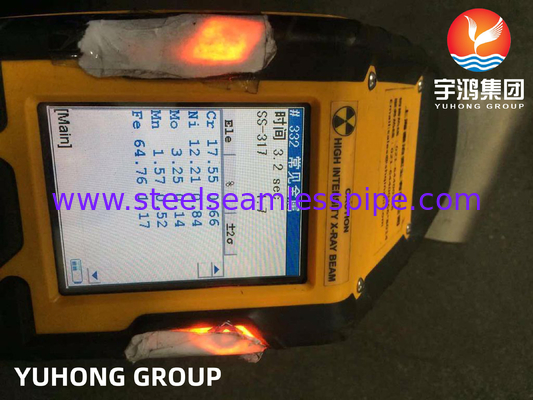 ASTM A403 WP317L 동심 환기 꿰매지 않는 부트 웰드 부착 B16.9