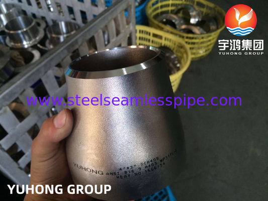 ASTM A403 WP317L 동심 환기 꿰매지 않는 부트 웰드 부착 B16.9