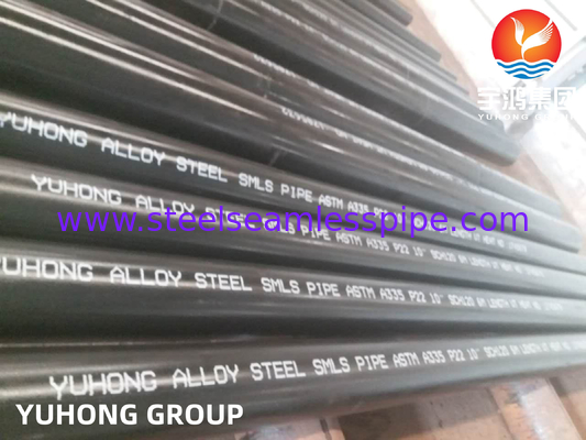 합금 강철 꿰매지 않는 파이프 ASTM A335, ASME SA335 P5 P9 P11 P12 P22 P91 P92 전력 발전소 에너지, 유체 보일러, 열 전력