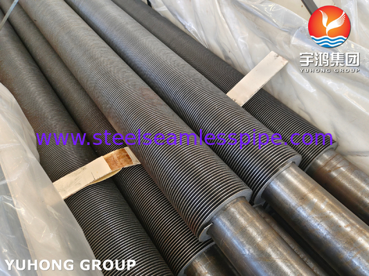 ASME SA106 Gr.B 탄소강 고주파 용접 핀 튜브