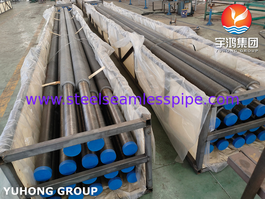 ASME SA106 Gr.B 탄소강 고주파 용접 핀 튜브