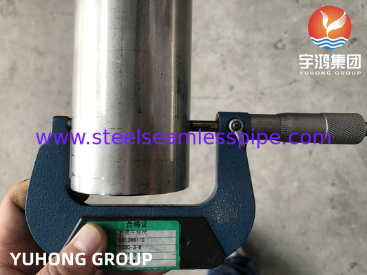 ASTM A249 TP321 스테인리스 스틸 웰딩 튜브 밝은 앙올레이드 보일러, 열 교환기 및 슈퍼 히터 응용