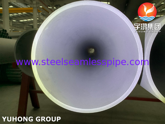 ASTM A790 UNS S32750, 1.4410 폐수 처리용 슈퍼 듀플렉스 스테인리스 스틸 무선 파이프