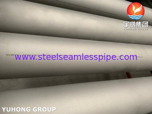 ASTM A790 UNS S32750, 1.4410 폐수 처리용 슈퍼 듀플렉스 스테인리스 스틸 무선 파이프