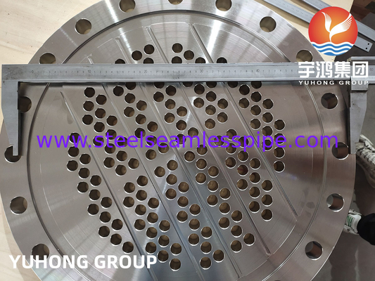 ASTM A182 / ASME SA182 F316L 스테인리스 스틸 튜브 엽 열 교환기 부품