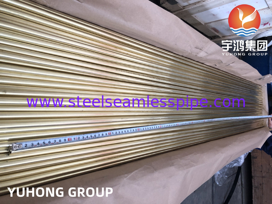 ASTM B111 C44300 열 교환기 위한 무선 아미랄티 구리 튜브