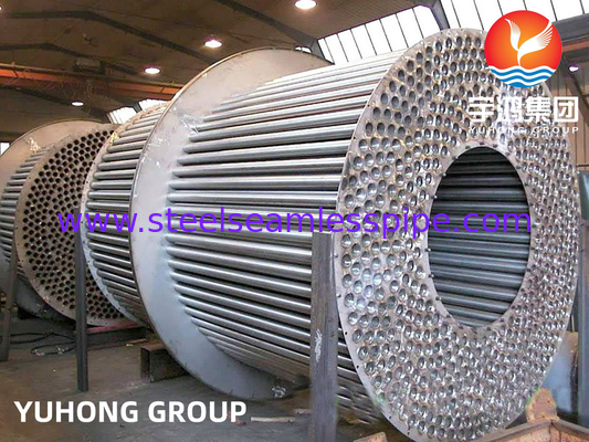 ASTM A182 / ASME SA182 F316L 스테인리스 스틸 튜브 엽 열 교환기 부품