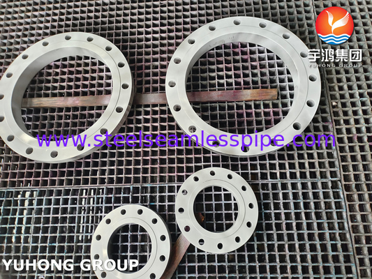 물 처리, ASTM A182 F904L, N08904 스테인리스 스틸 슬라이드 온 플랜지, 상승 얼굴, B16.5
