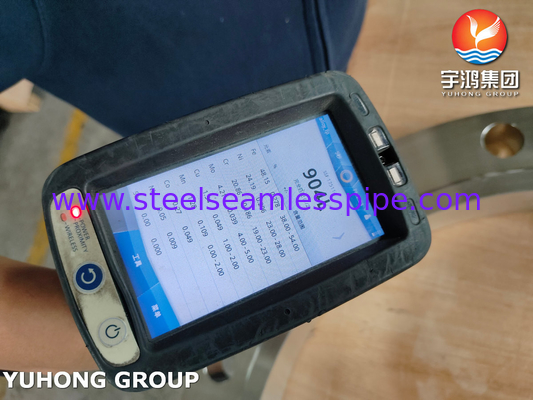 물 처리, ASTM A182 F904L, N08904 스테인리스 스틸 슬라이드 온 플랜지, 상승 얼굴, B16.5