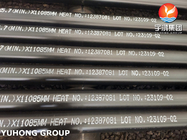 ASTM A213 / ASME SA213 T9 보일러 튜브 합금 강철 톱니 없는 튜브 검은 색 페인트