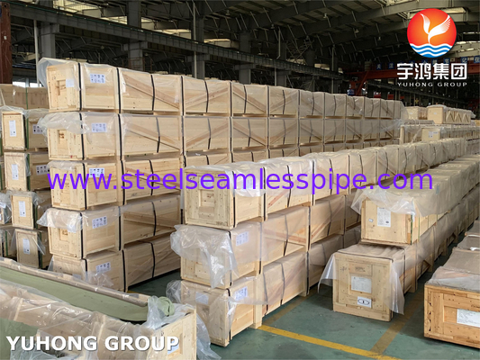 ASTM B111 C44300 열 교환기 용 구리 합금 무선 파이프