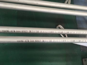 ASTM B444 Gr.2 INCONEL 625 열교환기 신청 100% UT & 등등 & HT를 위한 이음새가 없는 u-밴드 관