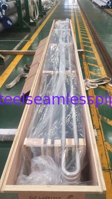 ASME SA213/SA213M-2013a의 TP904L/UNS NO8904 스테인리스 u-밴드 관 19.05 MM X 1.65MM
