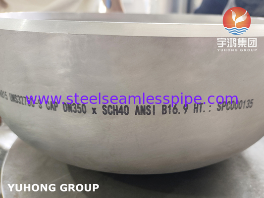 A815 2507 CAP S32750 SUPER DUPLEX BUTT WELD FITNING B16.9
