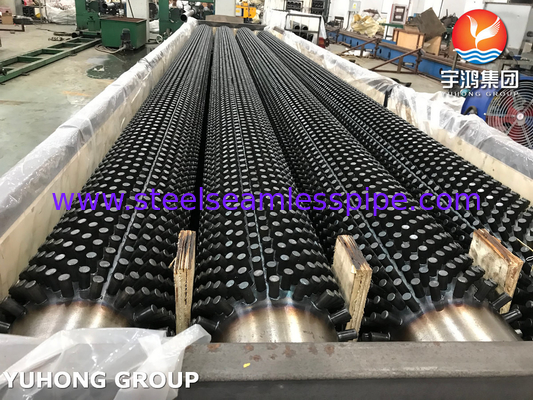 ASTM A106 Gr.B 보일러/오븐용 무선 톱니 튜브