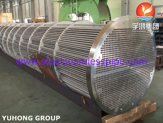 ASME Sec VIII U Stamp TP316L SS 튜브 펀들 클로라이드 저항성 NACE MR0175