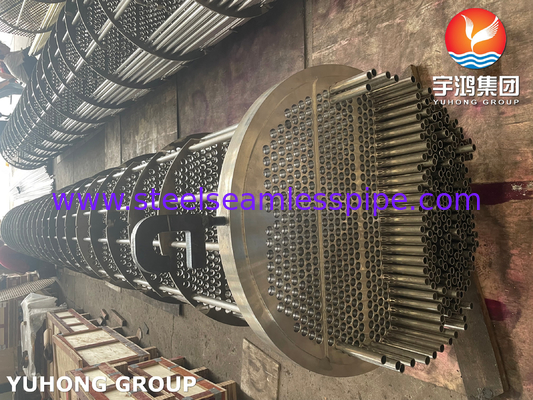 ASME Sec VIII U Stamp TP316L SS 튜브 펀들 클로라이드 저항성 NACE MR0175