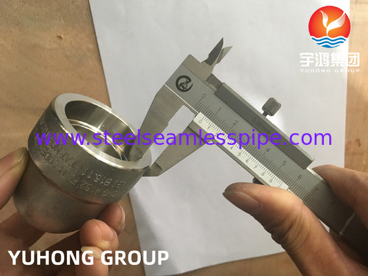 ASTM A182 F304 스테인리스 스틸 가조 90 DEG 부착. 팔꿈치 고압 B16.11