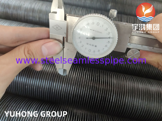Asme Sa179 지름 25.4mm Cs 튜브 내장형 핀 튜브