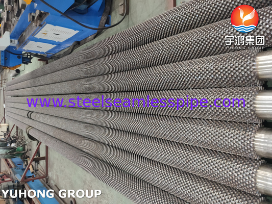 ASTM A335 P5 P9 P11 P22 P91 열교환기용 합금강 핀 튜브