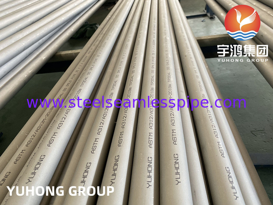ASME SA213 TP316L 35x2x8000MM 열교환기에 필요한 매듭없는 구운 보일러 튜브