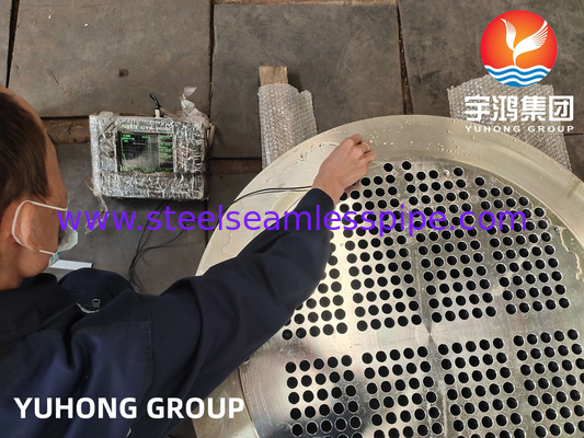 열 교환기용 스테인리스 스틸 튜브 시트 ASTM A182 F304, 304L, SUS304
