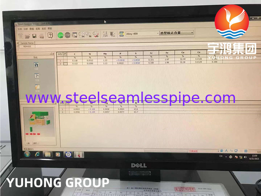 ASTM B163 Monel 400 UNS N04400 꿰매지 않는 니켈 구리 합금 튜브 밝은 표면