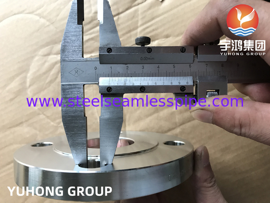ASTM A182 F316L 화학 식품 제약용 스테인리스 스틸 플랜지