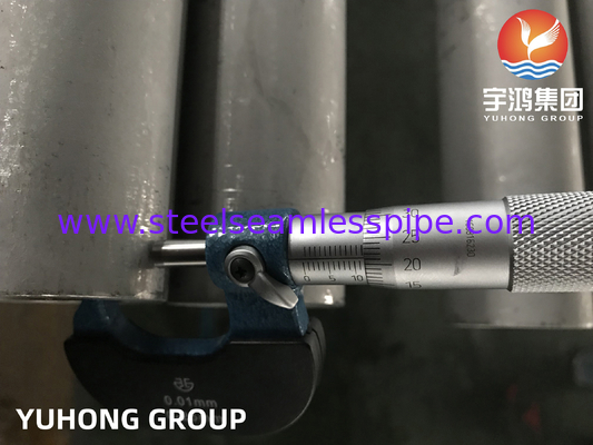 Asme Sa213 Tp347h GL 승인된 스테인리스 스틸 매듭 없는 보일러 튜브