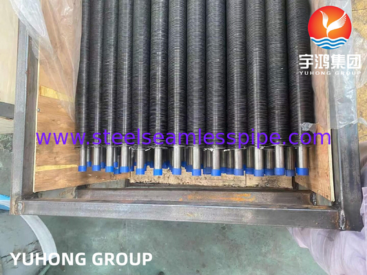 Asme Sb163 Monel 400 니켈 합금 Ss G 타입 알루미늄 핀을 가진 핀 튜브