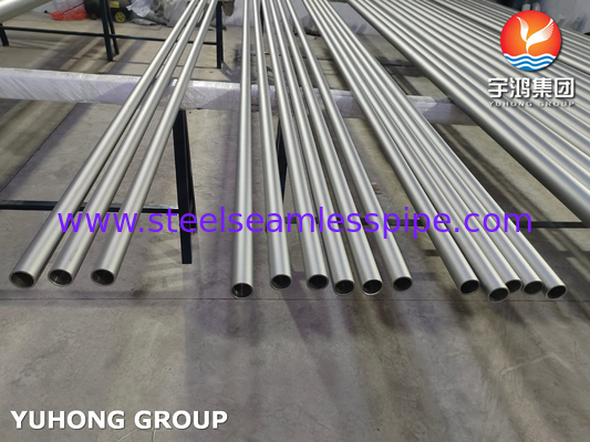 ASTM B407 UNS N08800 인콜로이 800 니켈 알로이 꿰매지 않는 파이프 ABS 승인