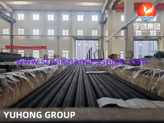 공랭식 냉각기용 임베디드 G형 핀 튜브 ASME SA179 이음매 없는 탄소강 튜브 ​