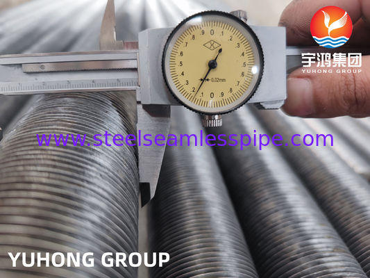 알루미늄 핀 소재와 열 교환기 및 콘덴서 애플리케이션을 위한 다중 핀 유형을 가진 맞춤형 핀 튜브